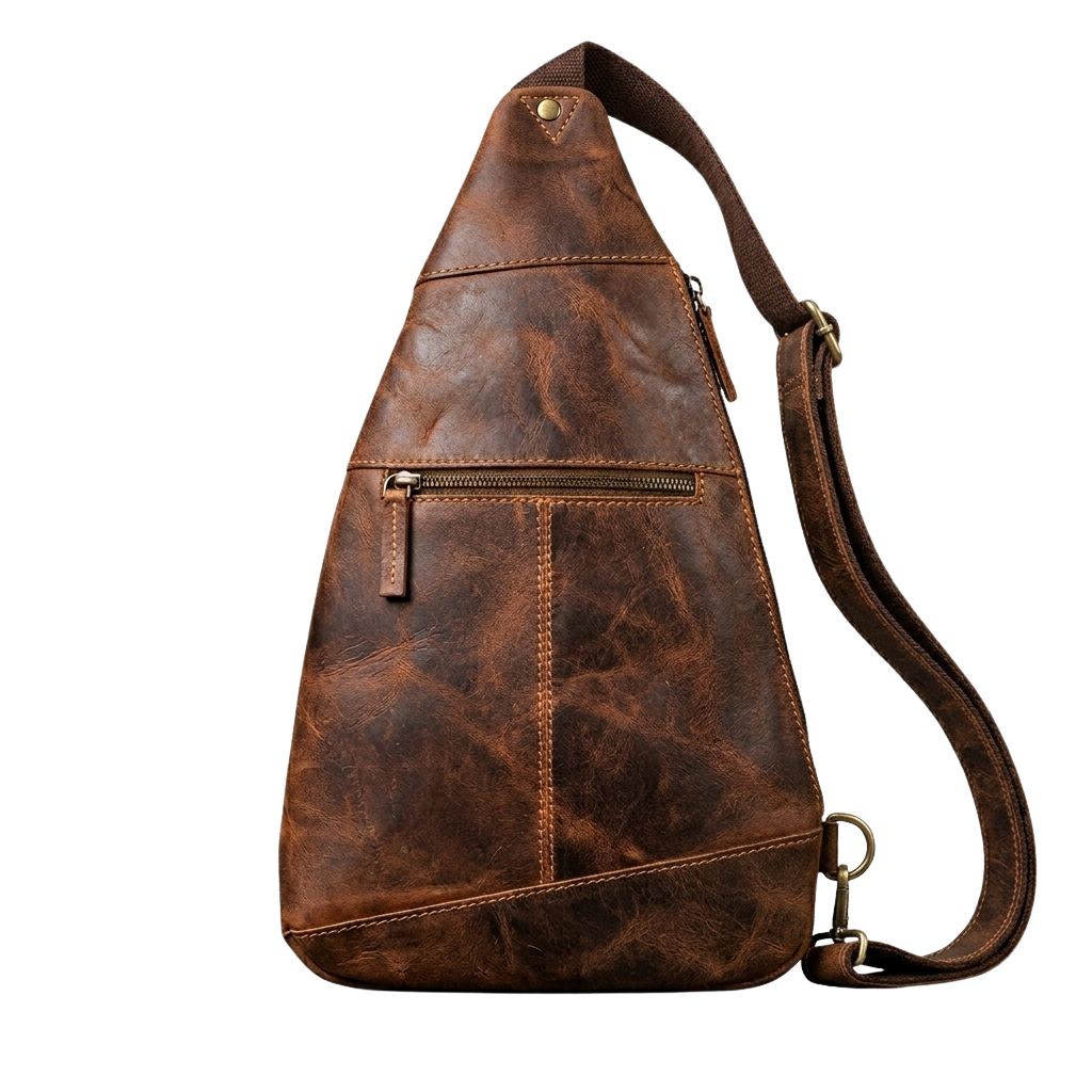 Leather Tapered Sling Bag Manufacturer