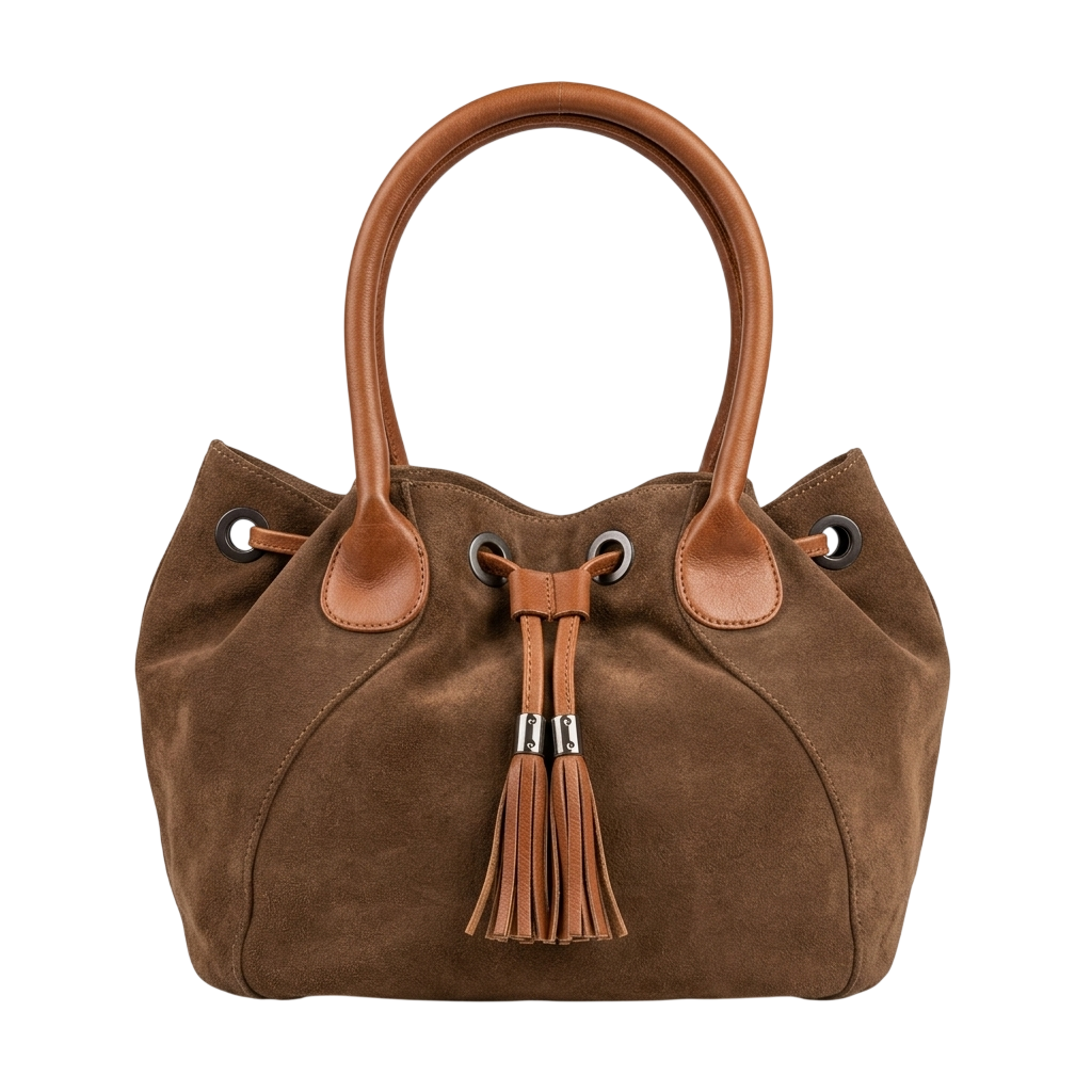 Premium leather bucket bag manufacturer and exporter in India for global brands