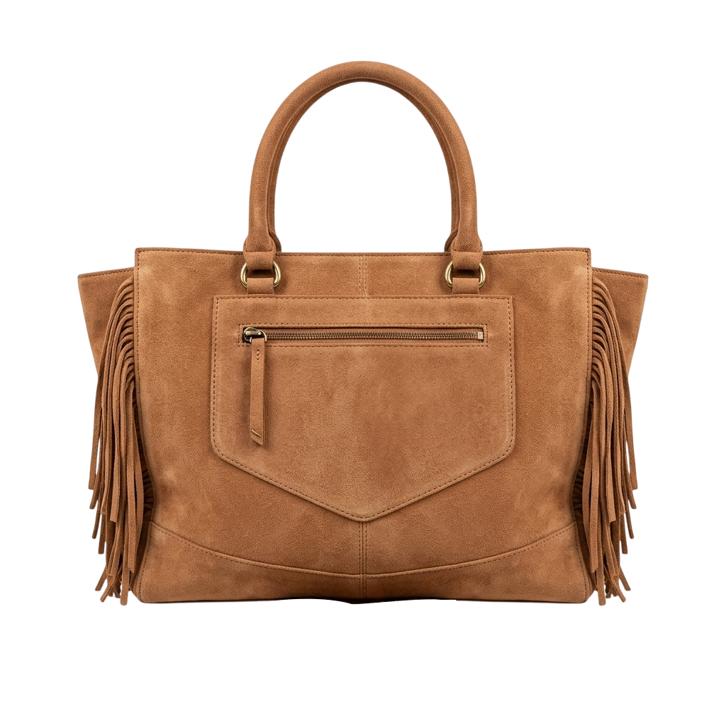 Premium leather fringe bag manufacturer and exporter in India for global brands