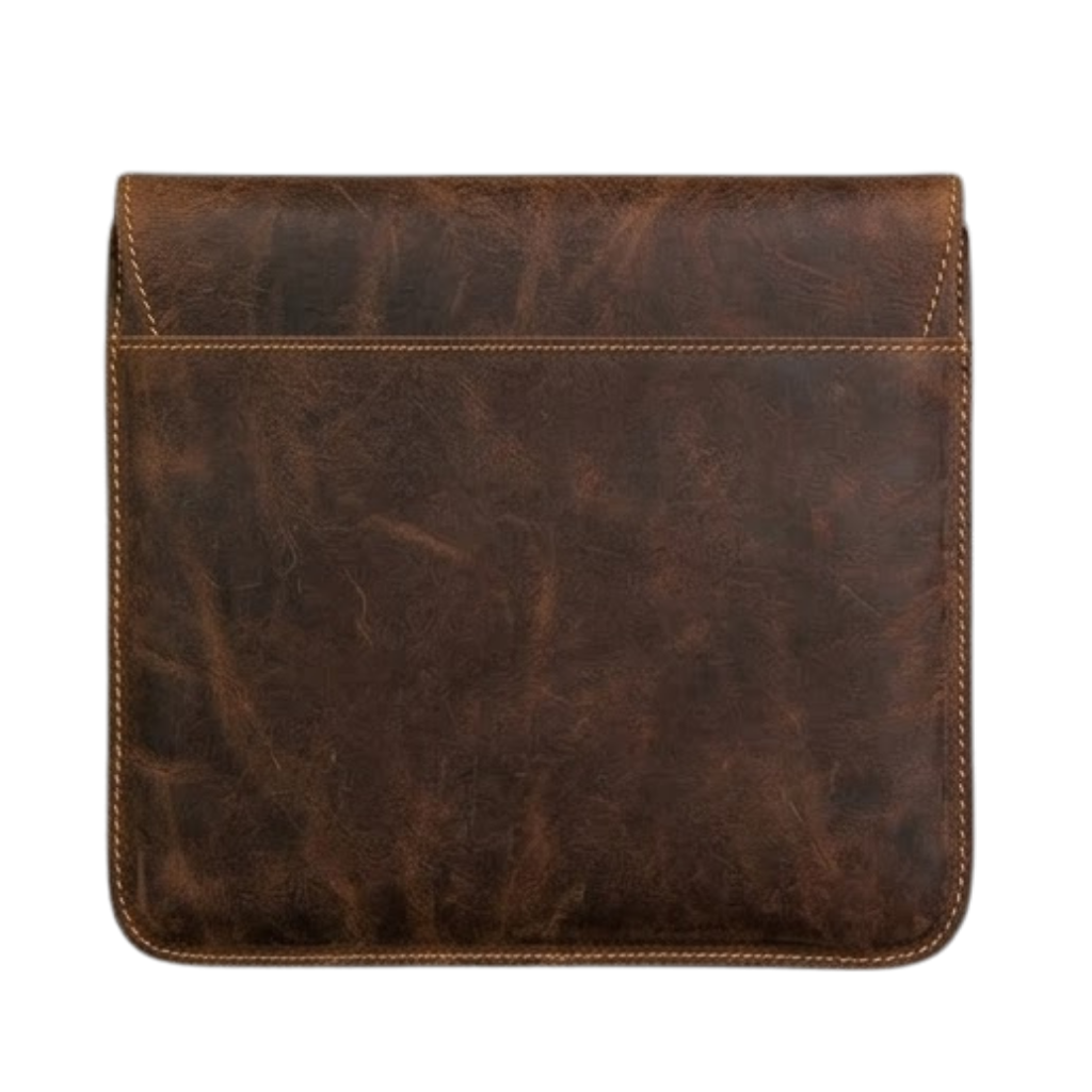 Custom leather file holder for business and corporate use