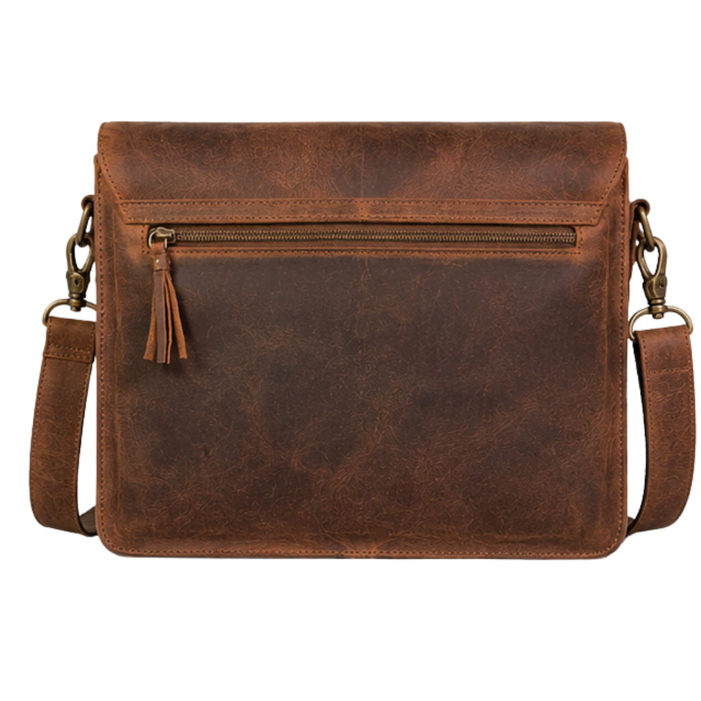 Genuine leather satchel bag exporter and OEM supplier