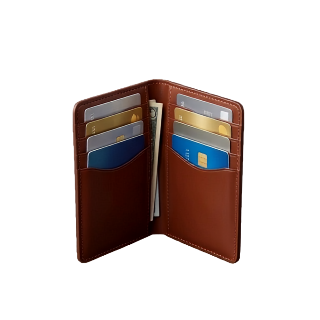 Aero Sleeve Handcrafted Leather Passport Wallet with Clean Profile