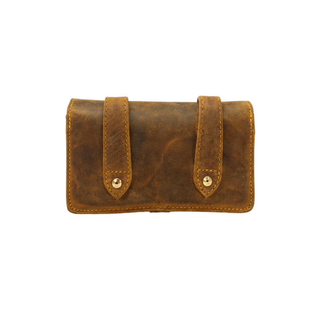 Ladies Leather Clutch with Sling Strap Manufacturer
