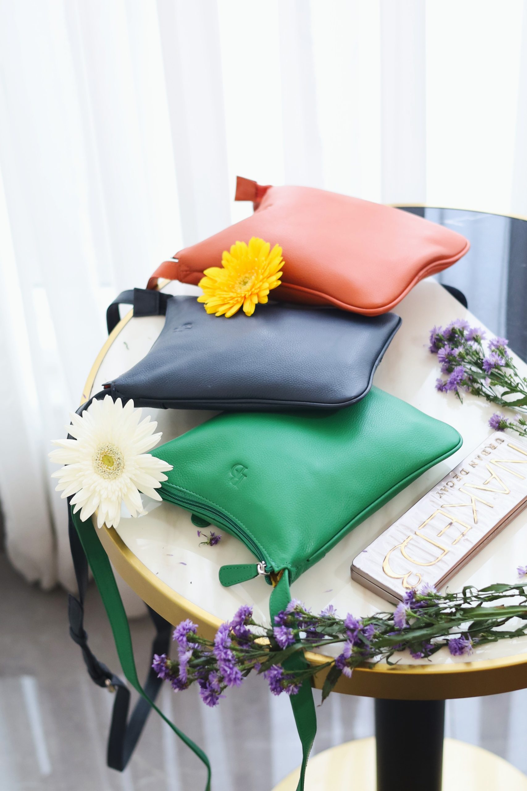 Modern Leather Sling Bag