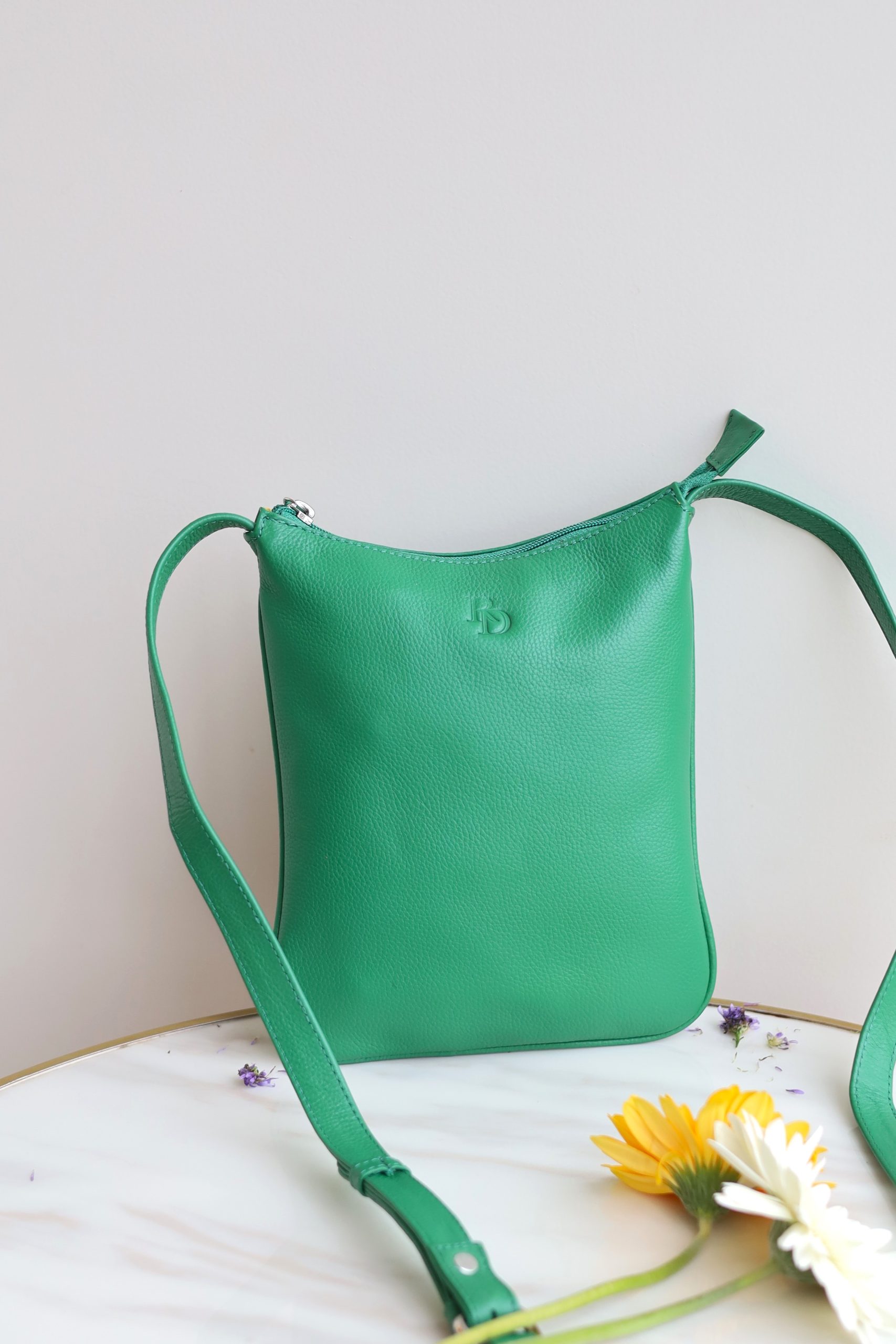 Modern Leather Sling Bag