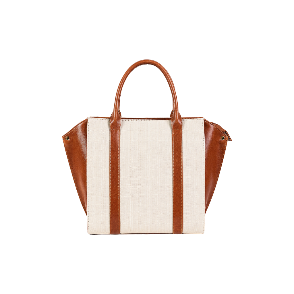 Canvas Leather Top Handle Bag Manufacturer