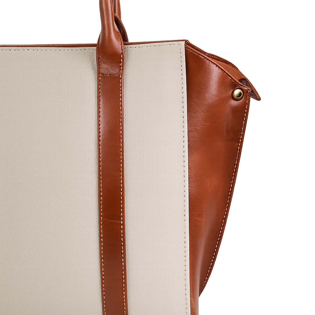 Canvas Leather Top Handle Bag Manufacturer