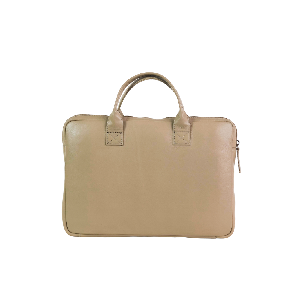 Premium leather business laptop bag for professionals