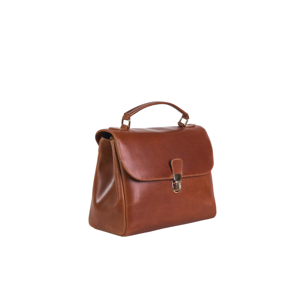 Genuine Leather Satchel Bag