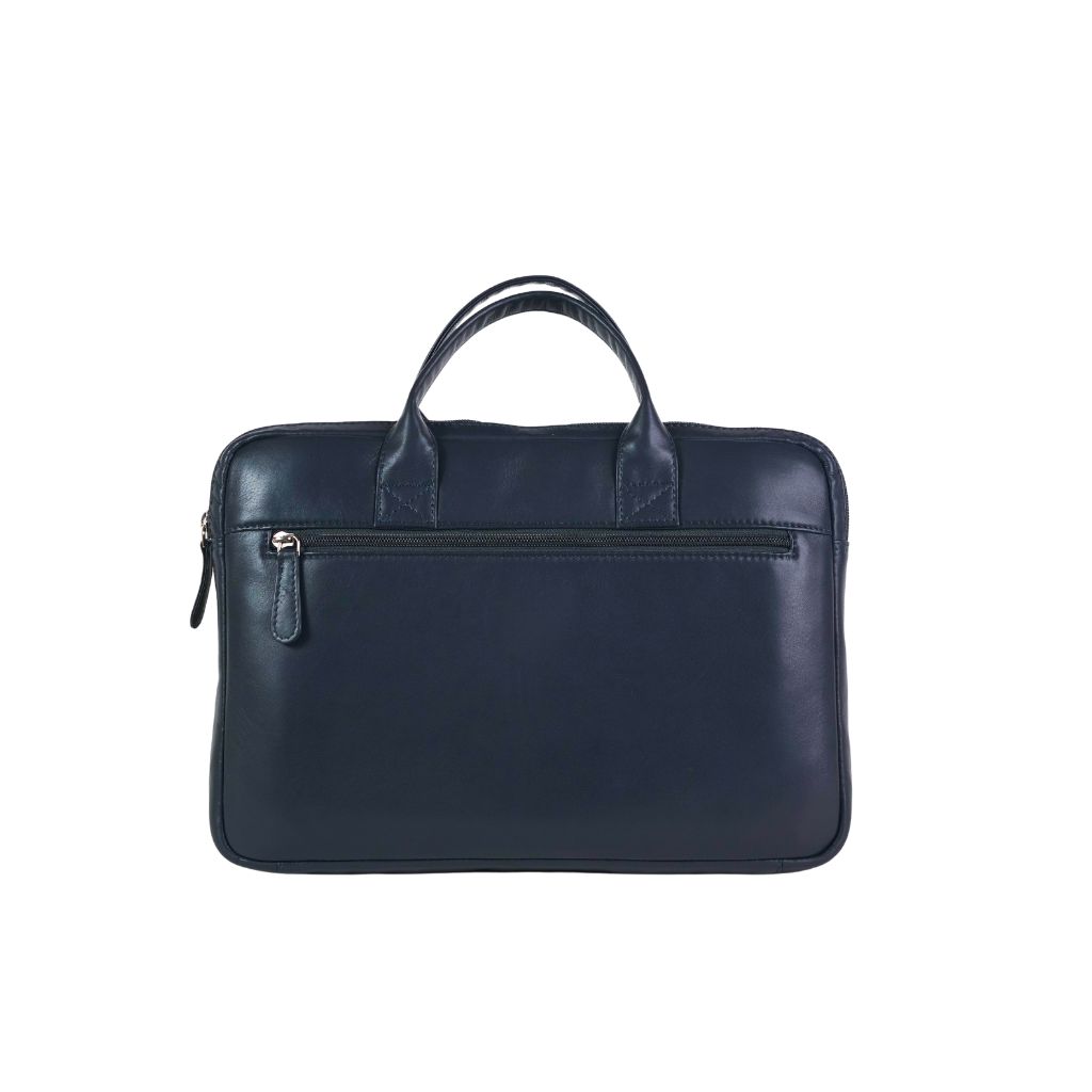 Premium executive leather laptop bag crafted from genuine leather