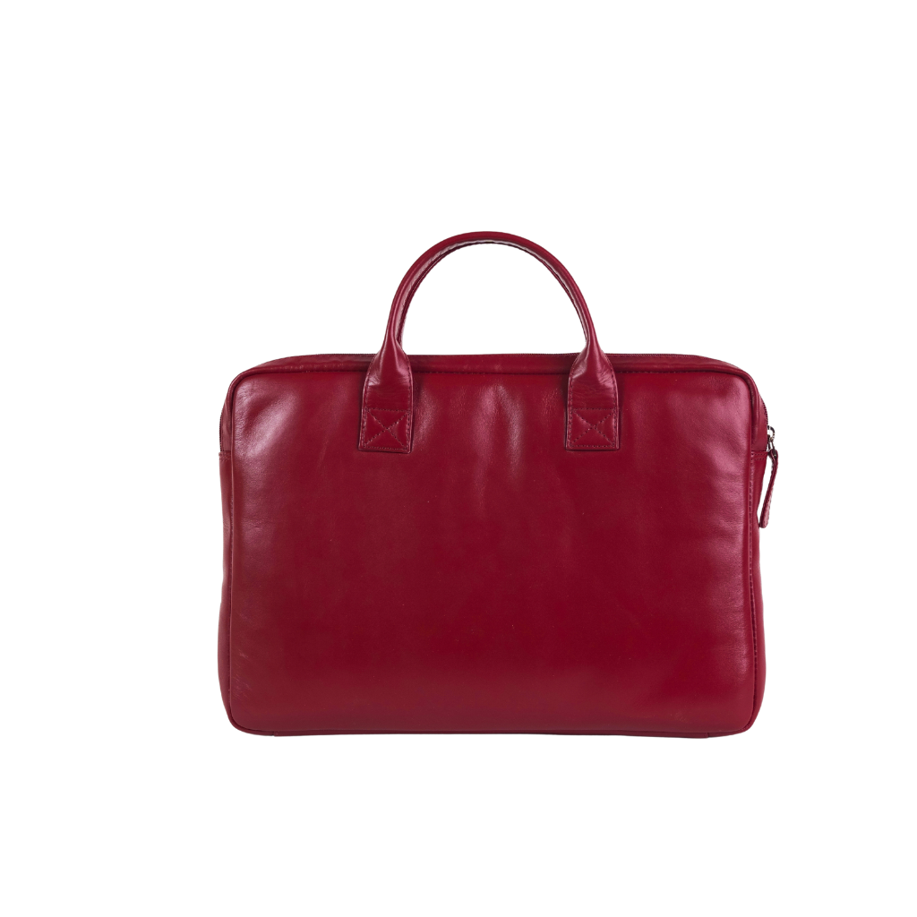 Premium leather business briefcase for office professionals
